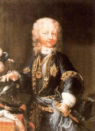 Maria Giovanna Clementi Portrait of Victor Amadeus, Duke of Savoy later King of Sardinia Spain oil painting art